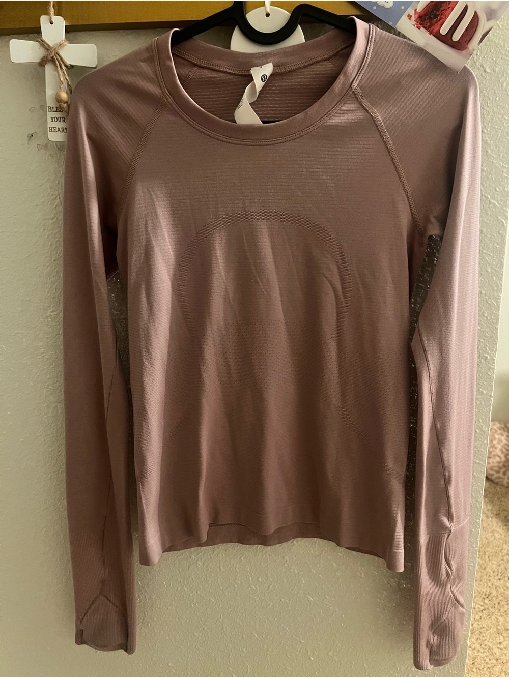 lululemon athletica Long Sleeve swiftly tech - Mauve